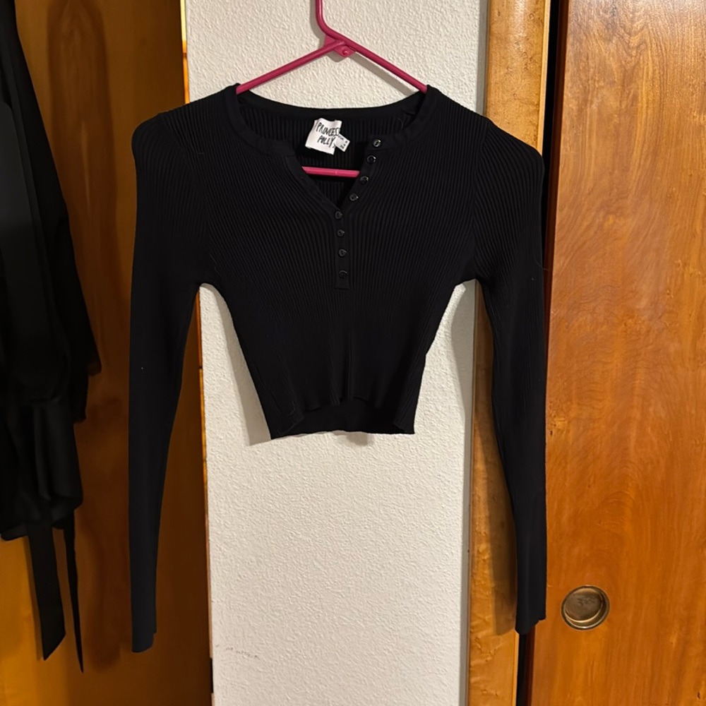 Princess Polly cropped LS